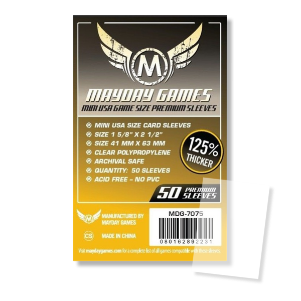 Fundas: Mini USA Premium - (41x63mm)