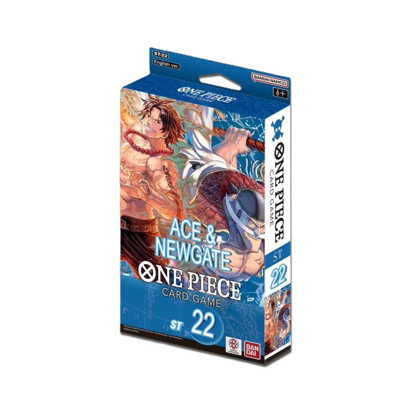 PREPEDIDO - ONE PIECE TCG: STARTER DECK - [ST22] ACE &amp; NEWGATE