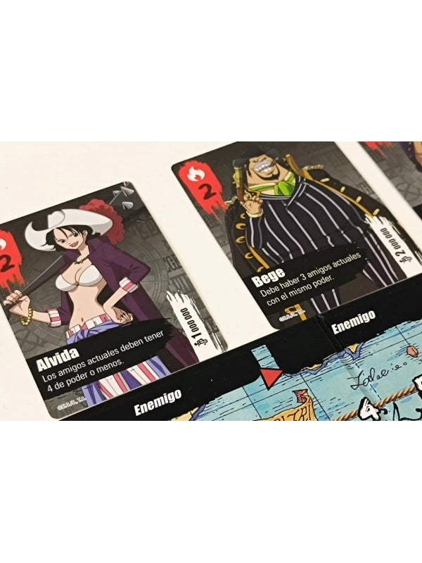 ONE PIECE NAKAMA: AMIGOS Y ENEMIGOS JUEGO DE MESA