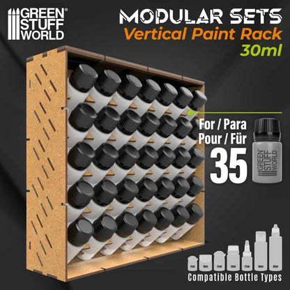GSW: ORGANIZADOR MODULAR DE PINTURAS - VERTICAL - 30ml (35un)