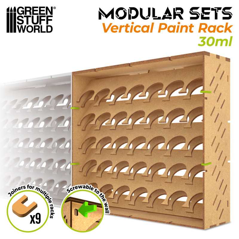 GSW: ORGANIZADOR MODULAR DE PINTURAS - VERTICAL - 30ml (35un)