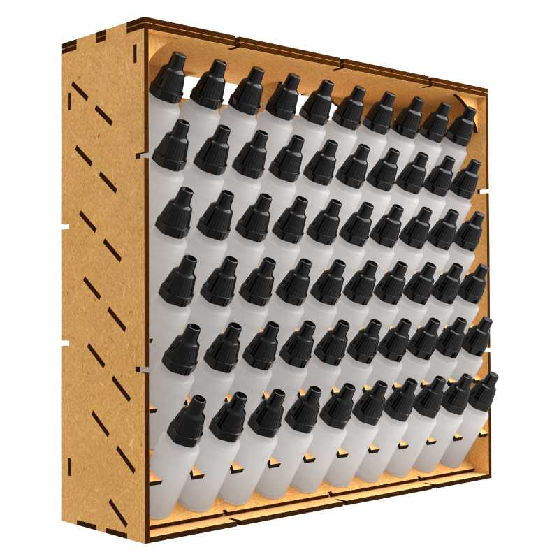 GSW: ORGANIZADOR MODULAR DE PINTURAS - VERTICAL - 17ml (60un)