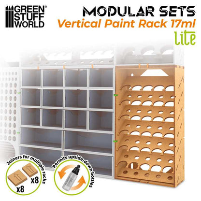 GSW: ORGANIZADOR MODULAR DE PINTURAS - VERTICAL LITE - 17ml (30un)