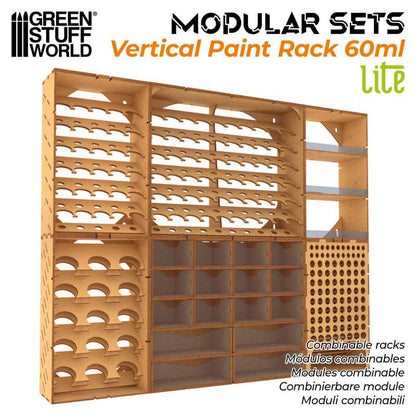 GSW: ORGANIZADOR MODULAR DE PINTURAS - VERTICAL LITE - 60ml (12un)