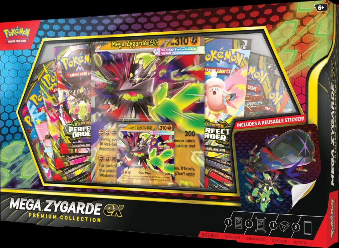 Pokemon TCG: Colección Premium Mega-Zygarde PERFECT ORDER INGLES