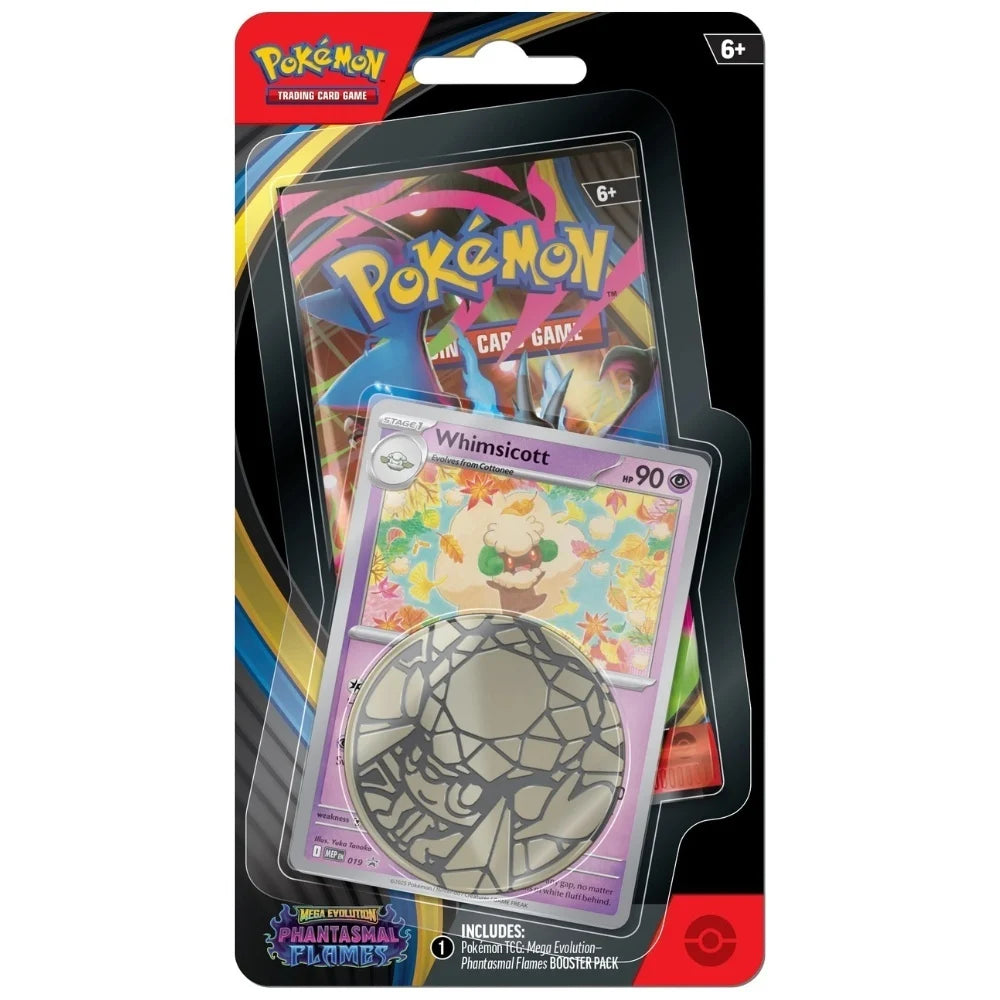 Pokemon TCG: Mega Evolution Phantasmal Flames Checklane Blister