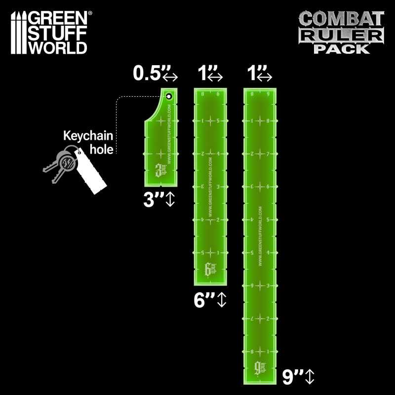 GSW: REGLAS WARGAME - VERDE FLUOR - 3-6-9