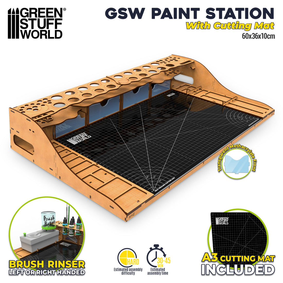 GSW: ESTACION DE PINTURA CON TAPETE DE CORTE