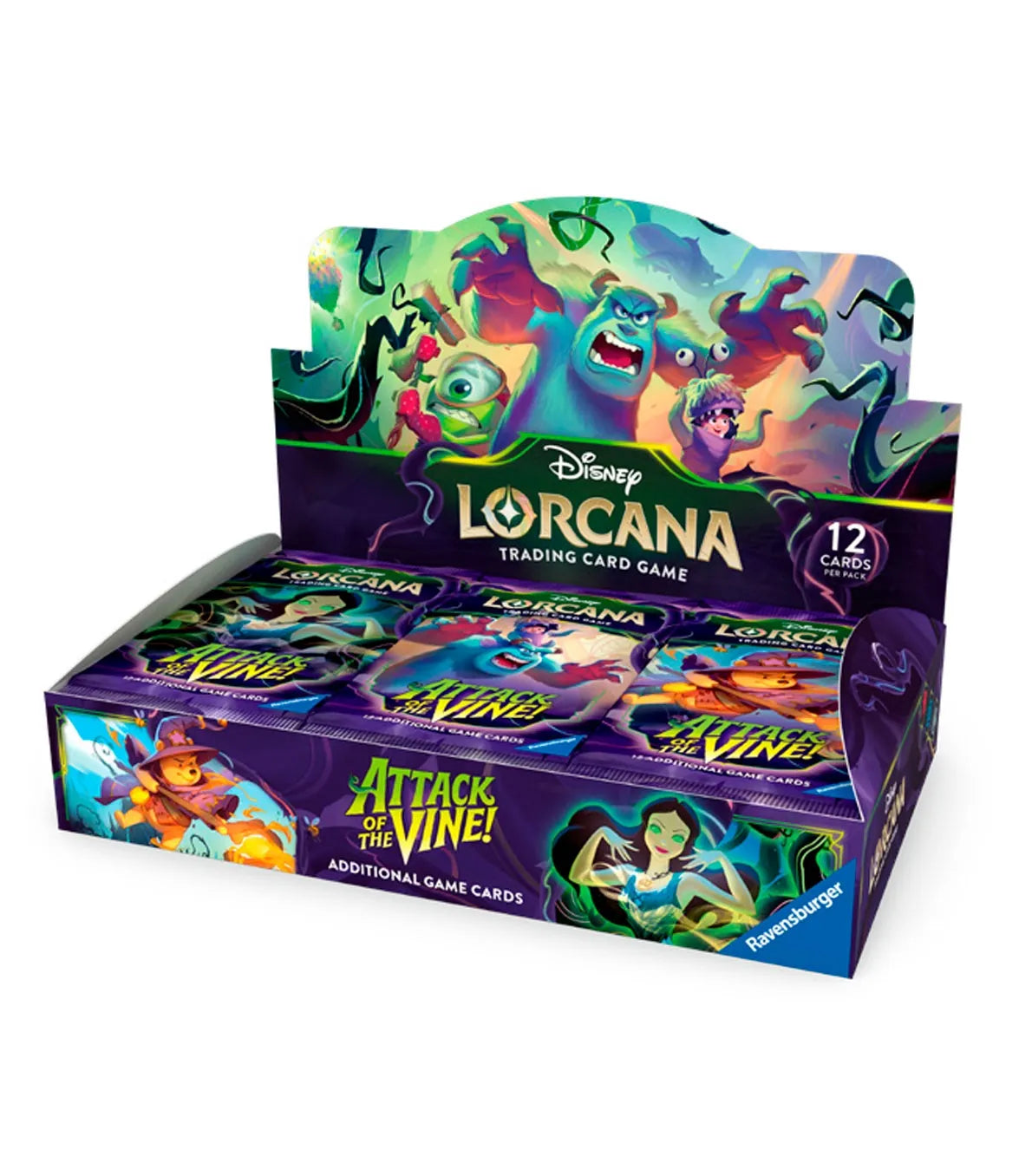 PREPEDIDO - DISNEY LORCANA TCG: CAJA DE SOBRES - ATTACK OF THE VINE!