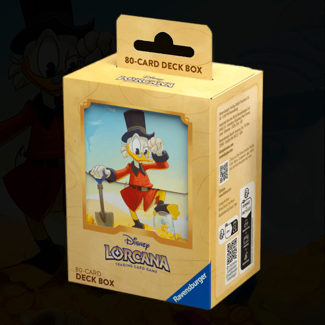 DISNEY LORCANA: DECK BOX - INTO THE INKLANDS - SCROOGE MCDUCK