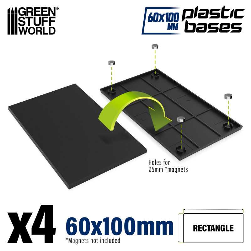 GSW: PEANAS RECTANGULARES - 100x60mm