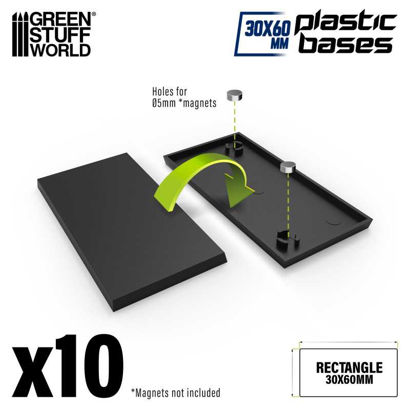 GSW: PEANAS RECTANGULARES - 30x60mm