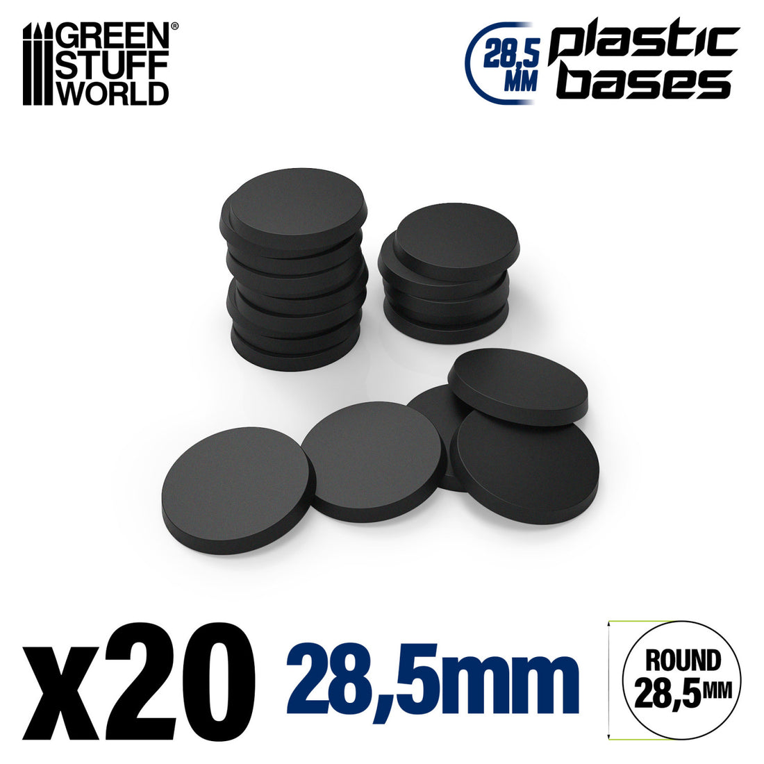 GSW: PEANAS REDONDAS - 28,5mm