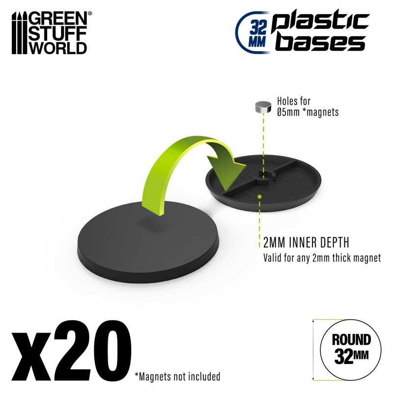 GSW: PEANAS REDONDAS - 32mm