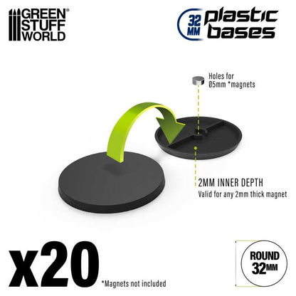 GSW: PEANAS REDONDAS - 32mm