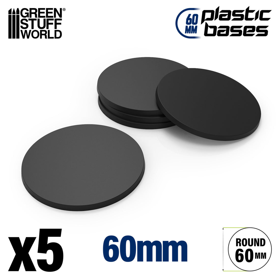 GSW: PEANAS REDONDAS - 60mm