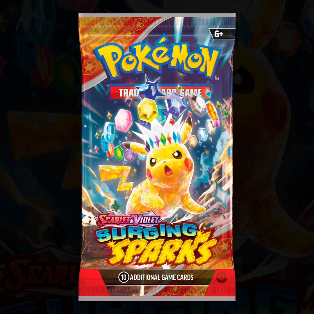Sobre Pokemon Surging Sparks (Castellano)