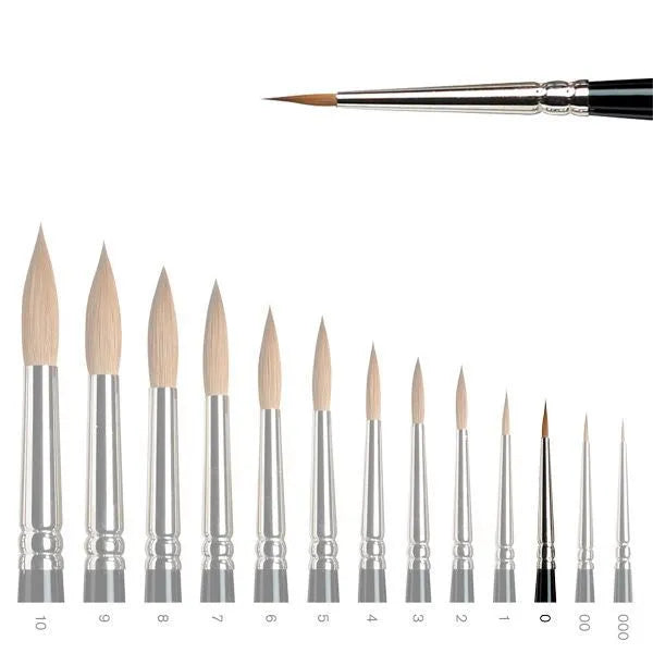 W&amp;N: PINCELES MARTA KOLINSKY - SERIE 7 - Nº0