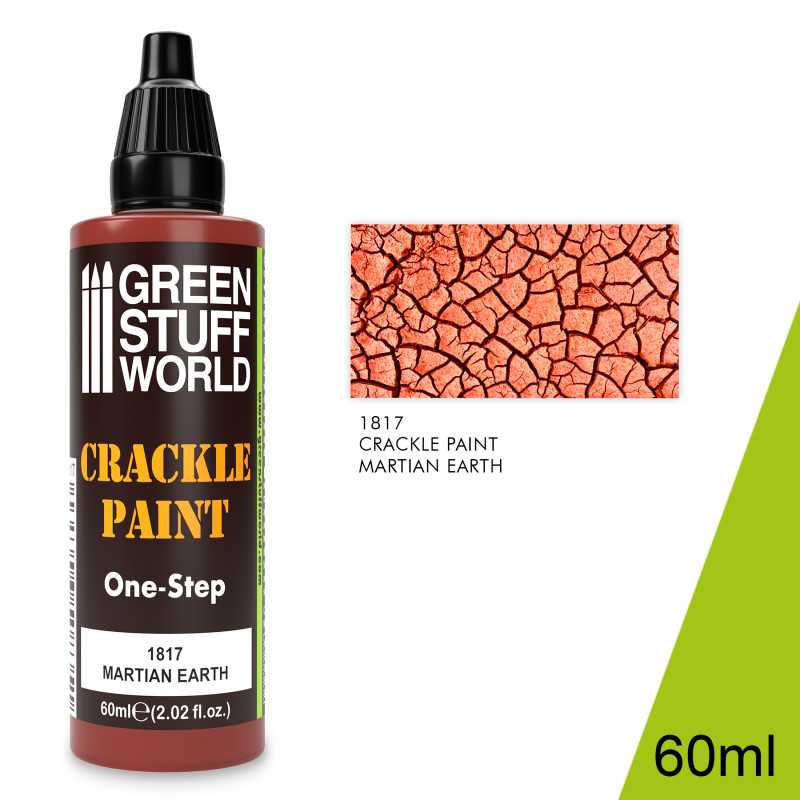 GSW: PINTURA CRAQUELADORA - MARTIAN EARTH (ROJO) - 60ml