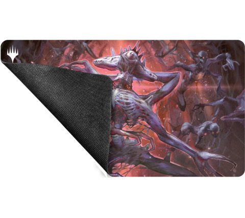 Duskmourn Black Stitched Playmat for Magic: The Gathering - Special Guest - Guest Artist 2 (Damnation) - Ultra Pro Playmats