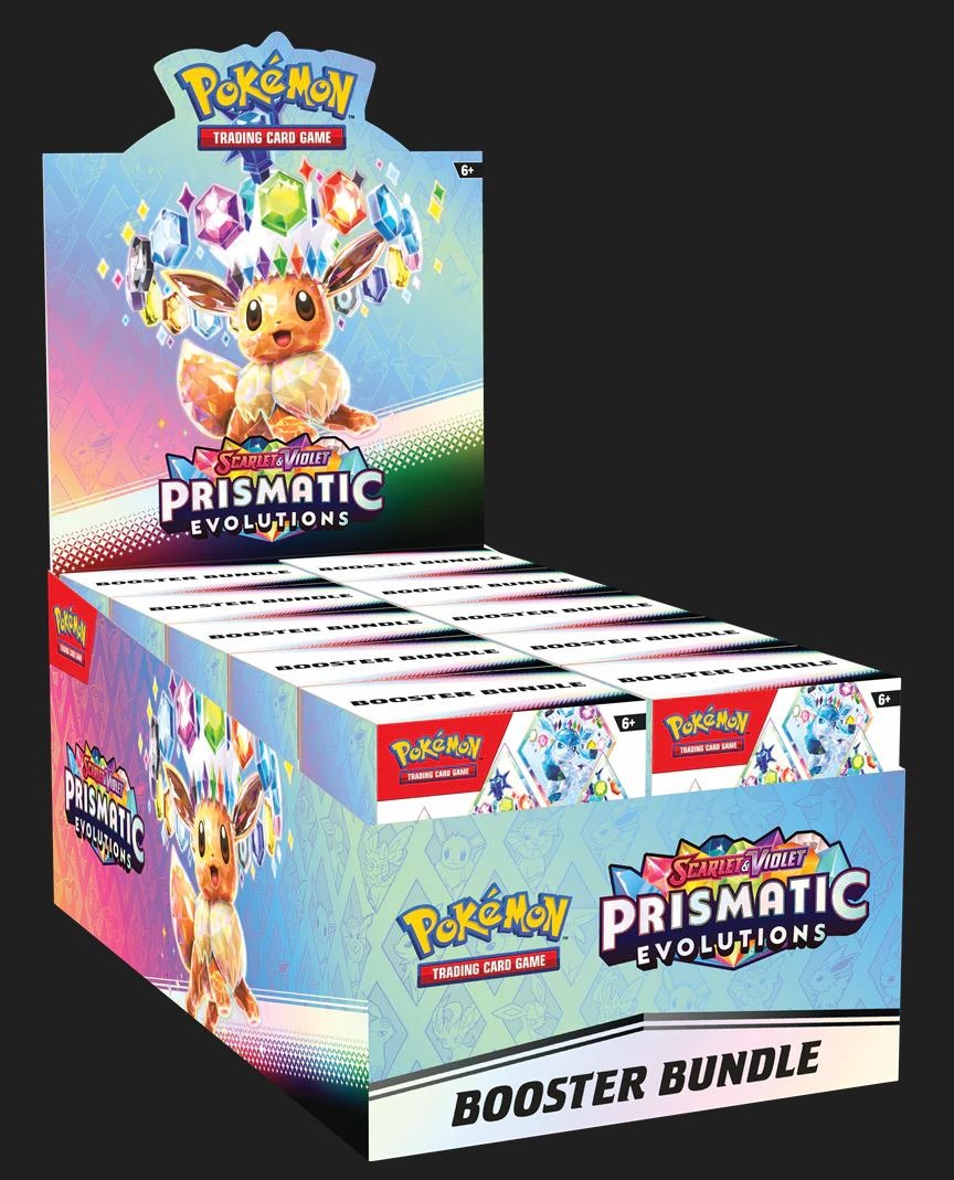 PREPEDIDO POKEMON:  Caja completa Bundle  sobres (60 sobres en total) sv 8.5 Evoluciones Prismáticas Español