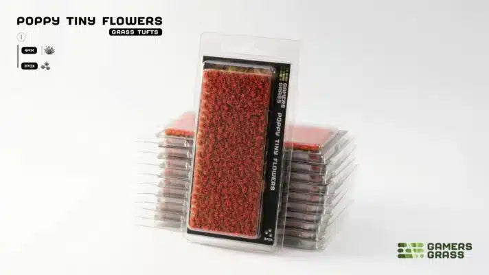 Poppy 2mm - Tiny Flowers