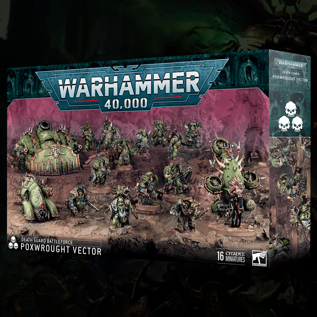 PREPEDIDO - BATTLEFORCE: DEATH GUARD - VECTOR PORTAVIRUELAS