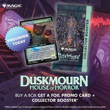 PROMO Collector Booster + Caja Sobres Duskmourn House of Horrors Español