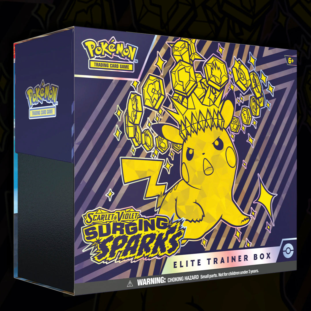 Pokemon Surging Sparks Elite Trainer Box Inglés