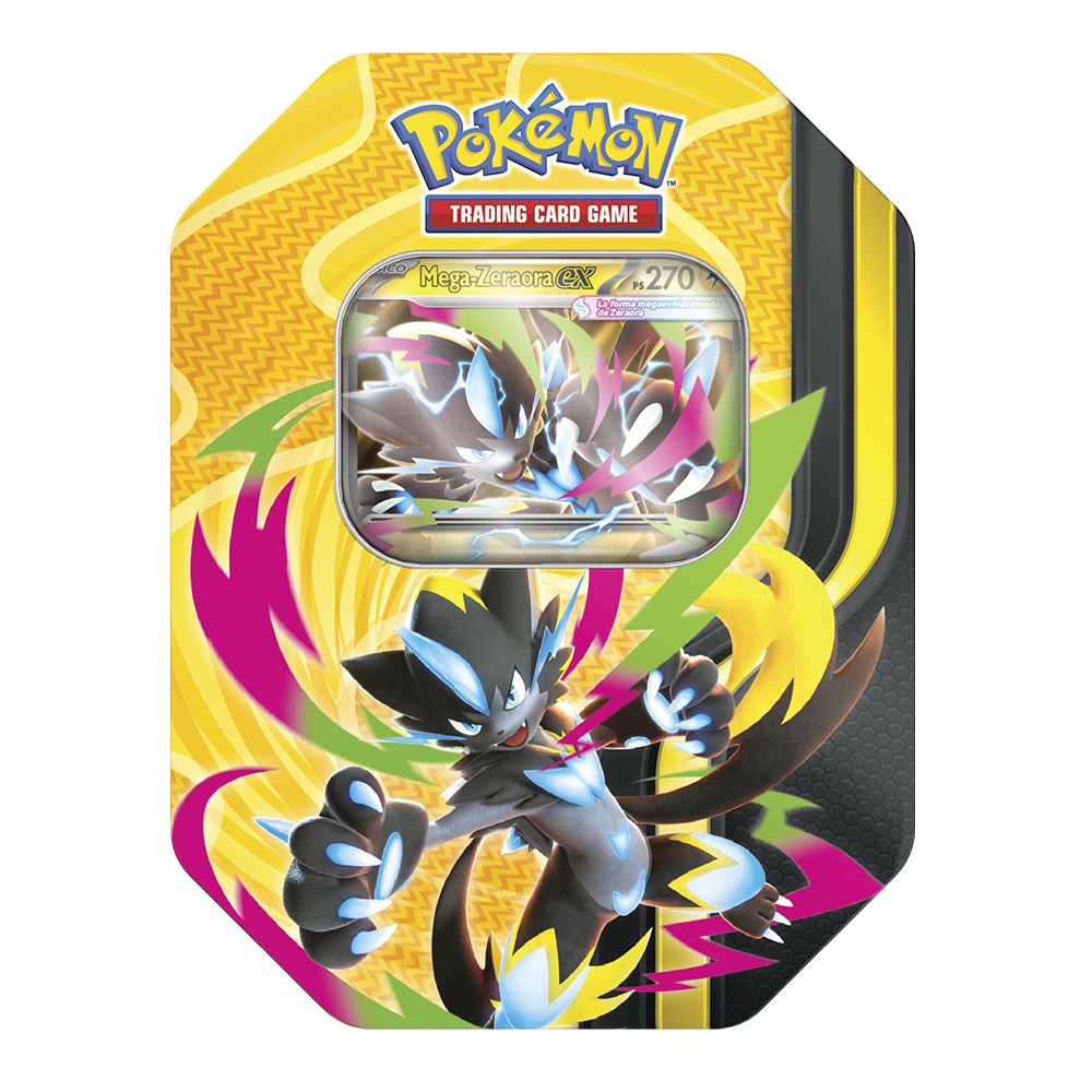 RESERVA - POKEMON TCG: LATA MEGAPOTENCIA EX - ZERAORA - ESPAÑOL