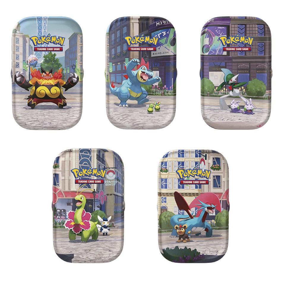 Pokemon TCG:  Ciudad Luminalia Mini Tins - Español