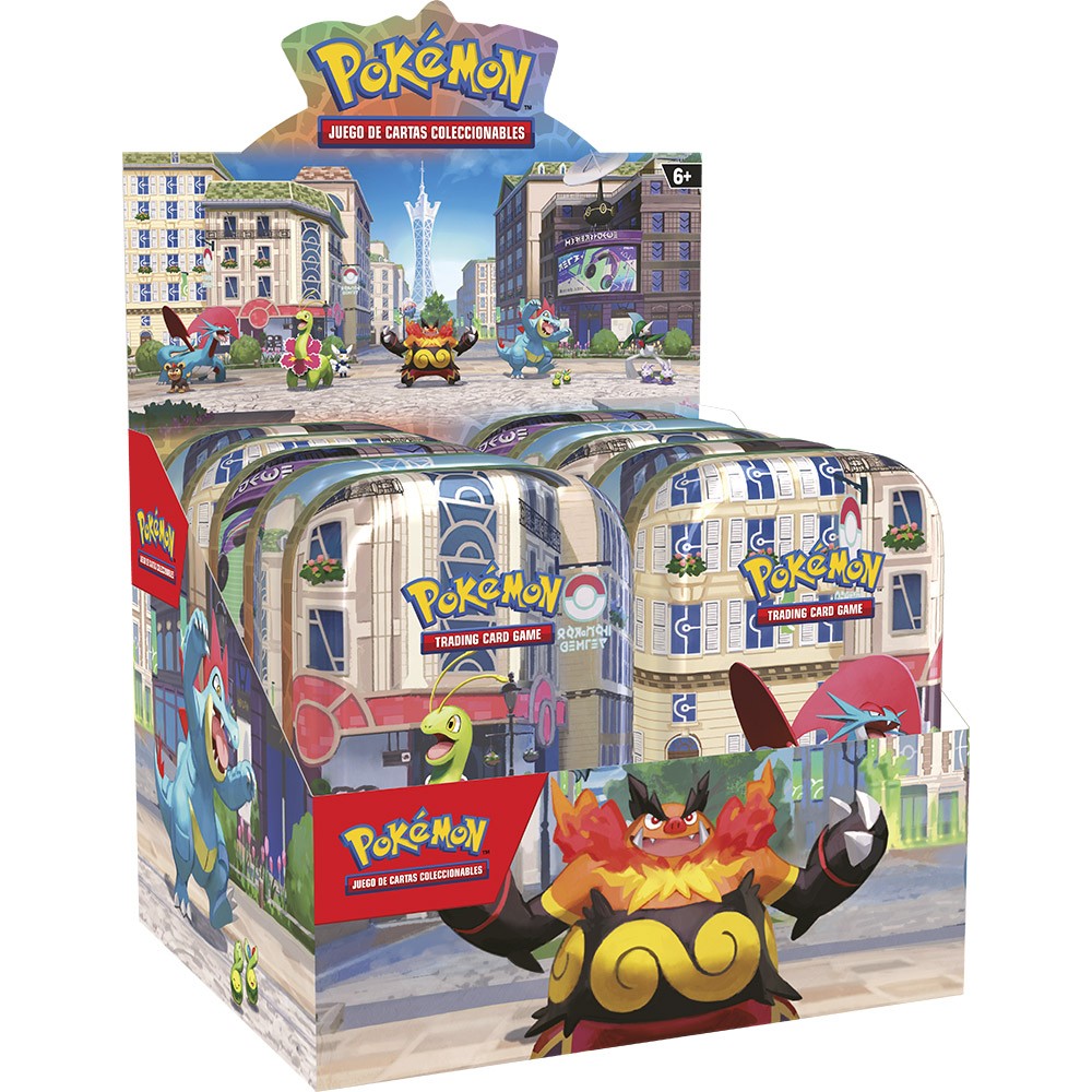 Pokemon TCG:  Ciudad Luminalia Mini Tins - Español