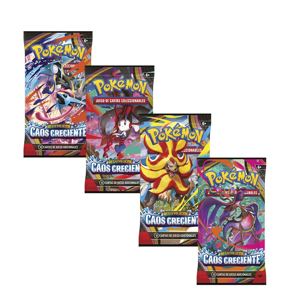 POKEMON TCG: SOBRE SUELTO - CAOS CRECIENTE - Español