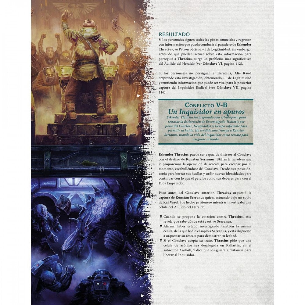 Warhammer 40.000: Imperium Maledictum - Guía de dirección de la Inquisición - (Castellano)