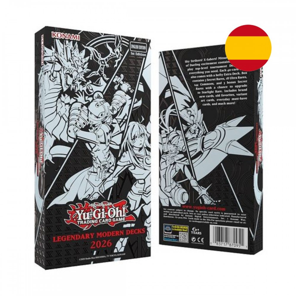 YU-GI-OH!: LEGENDARY MODERN DECKS 2026 - ESPAÑOL