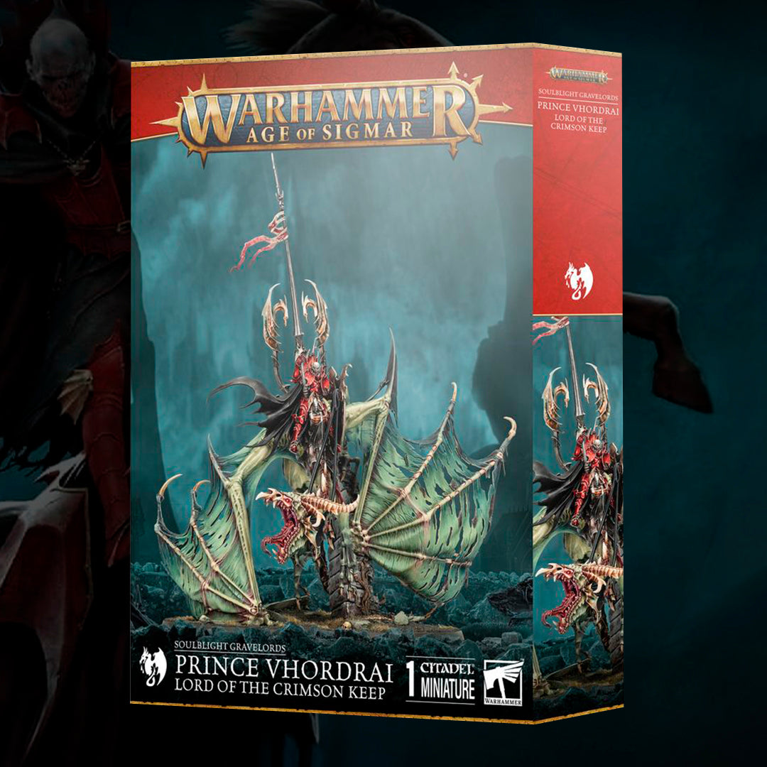 PREPEDIDO SOULBLIGHT GRAVELORDS: PRINCIPE VHORDRAI SENOR DE TORRE CARMESI