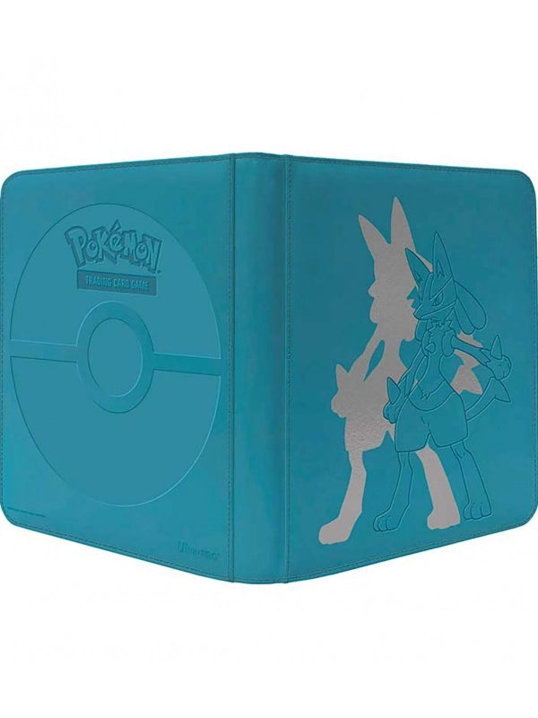 ULTRA PRO: POKEMON - BRINDER ÉLITE SERIES LUCARIO - 12 BOLSILLOS CON CREMALLERA