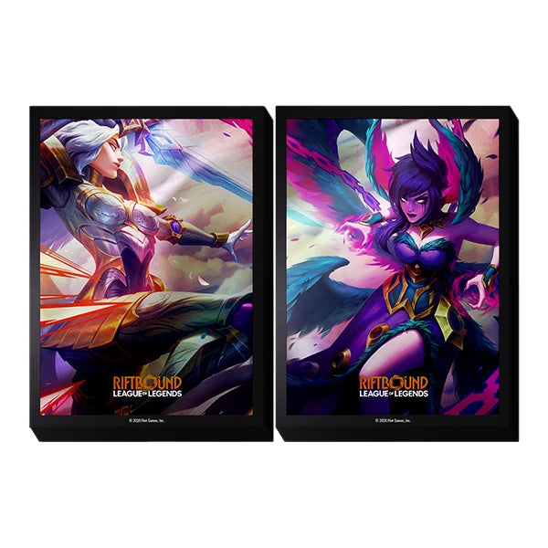 RIFTBOUND: League of Legends TCG – Vendetta Sleeves (Kayle vs Morgana)