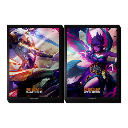 RIFTBOUND: League of Legends TCG – Vendetta Sleeves (Kayle vs Morgana)