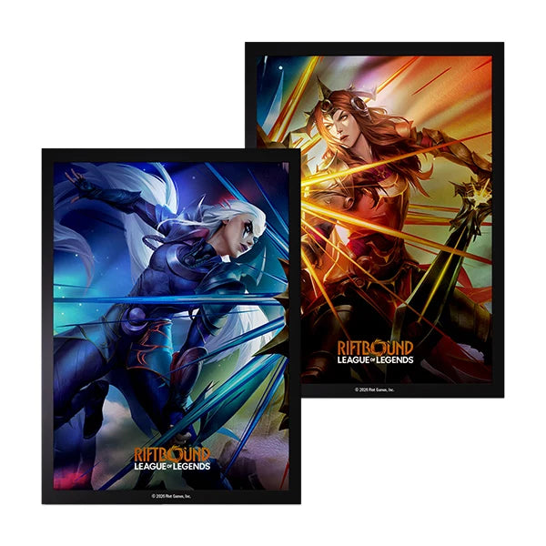 RIFTBOUND: League of Legends TCG – Vendetta Sleeves (Diana vs Leona)