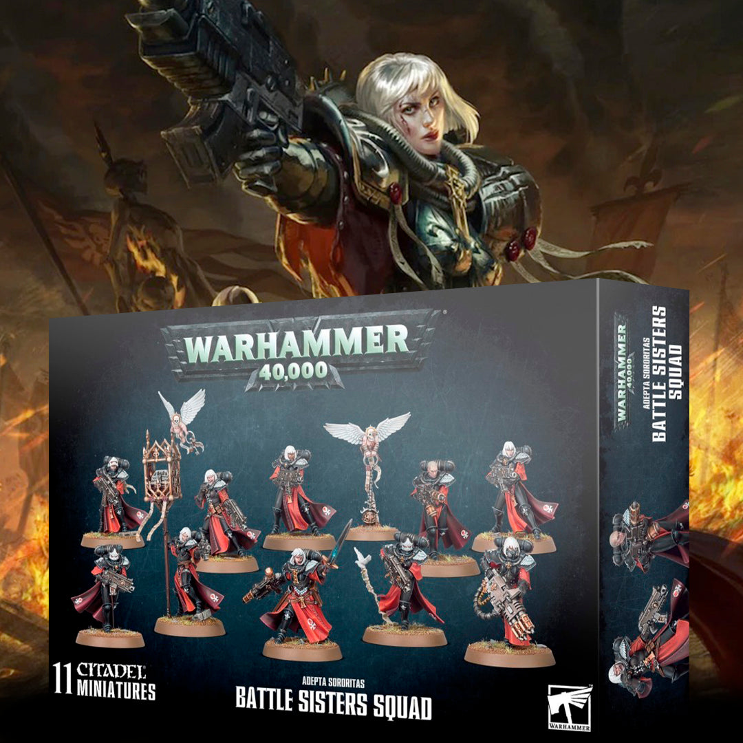 ADEPTA SORORITAS: ESCUADRA DE HERMANAS DE BATALLA