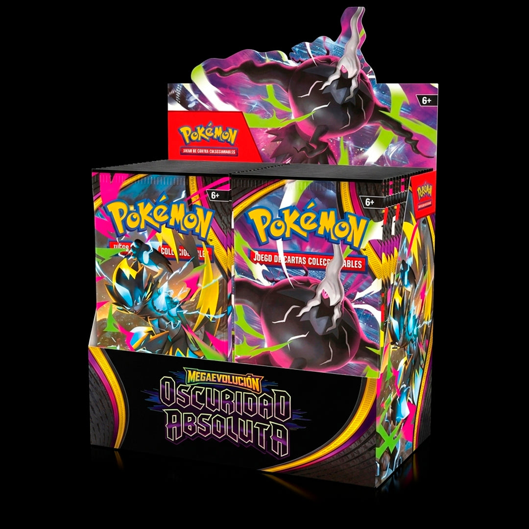 POKEMON TCG: CAJA DE SOBRES - OSCURIDAD ABSOLUTA - ESPAÑOL