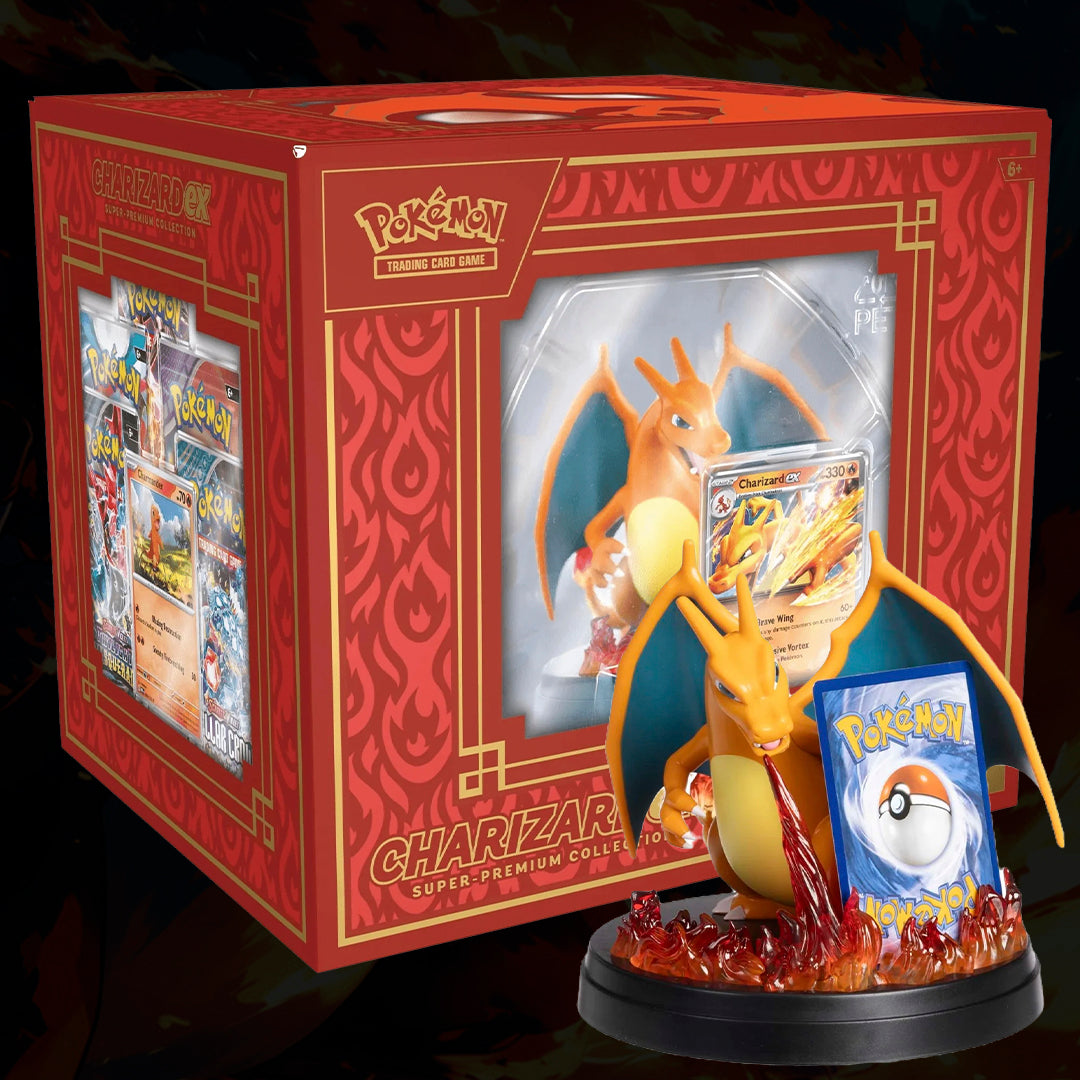 CHARIZARD EX SUPER PREMIUM COLLECTOR INGLÉS