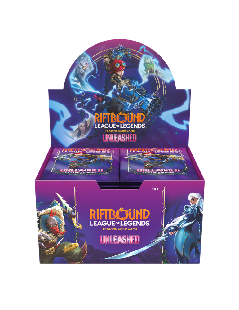 RESERVA - RIFTBOUND: LOL TCG UNLEASHED (CAJA DE 24 SOBRES) - MAX 6 POR PERSONA