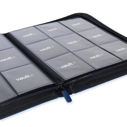 Vault X: Exo-Tec Zip Binder9-Pocket - Royal Blue- (360 huecos) (Copia)