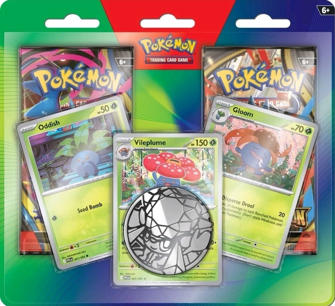 Pokémon TCC: Pack de 2 sobres - Mega evolución - Inglés