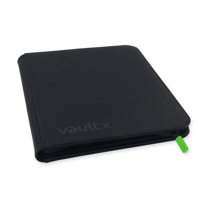 Vault X: Exo-Tec Zip Binder9-Pocket - Black - (360 huecos)