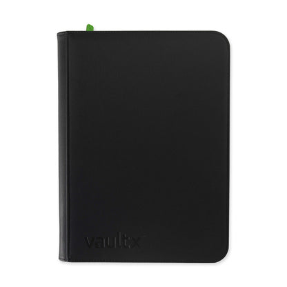 Vault X: Exo-Tec Zip Binder9-Pocket - Black - (360 huecos)