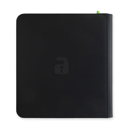 Vault X: Exo-Tec Zip Binder12-Pocket - Black