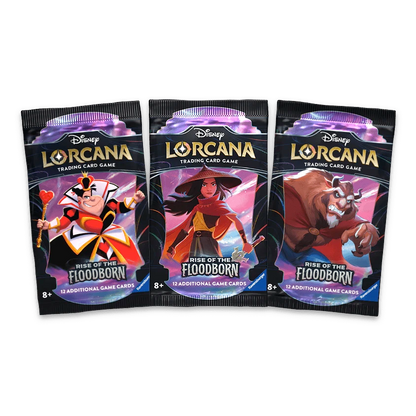 DISNEY LORCANA: RISE OF THE FLOODBORN - SOBRE/BOOSTER PACK - (INGLÉS)